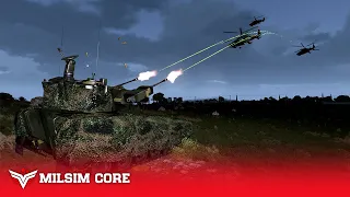 Ukrainian Anti-Air Tanks Defeat Russian Fighters - Military Simulation Arma 3