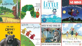 45 Mins Musical Storytelling Best Kids Books: The Gruffalo Song, Room on the Broom, Bear Hunt & more