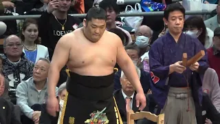 2024年 大相撲 大阪場所 千秋楽十両の全取組　優勝決定戦十両以下表彰式　幕内土俵入り