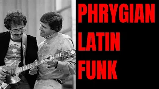 Santana John Mclaughlin Style Live Latin Funk Backing Track (F# Minor)