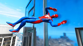 GTA 5 SPIDERMAN Ragdolls 4k Compilations #with GTA Blade (GTA 5 Fails Funny moments/Ragdolls) eps669