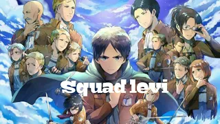 Attack on titan edit || squad levi || drop it🐎🐴