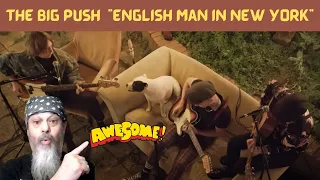 THIS IS SO AWESOME! - Metal Dude * Musician (REACTION) - The Big Push - English Man In New York live