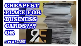 500 business cards for only $9.99? Sounds like a scam  Vistaprint review