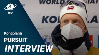 Biathlon World Cup 22/23 Kontiolahti: Men Pursuit Interviews