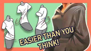 Master CLOTHING FOLDS │Beginner's Guide