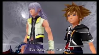 Level 99 Sora and Level 99 Riku vs Xemnas - Kingdom Hearts HD 2.5 Remix - Final Boss Battle