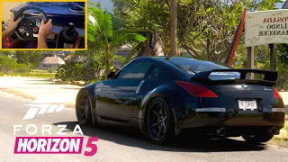 Forza Horizon 5 - Nissan 350z Gameplay 4K (Logitech G29 + Shifter)