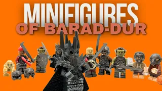 LEGO Lord of the Rings Barad Dur Minifigures In Depth Look+Comparison