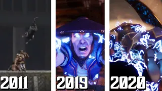 Raiden Performing The Iconic Thunder Fly Aka "Aybabayay" In Mortal Kombat Story Modes!