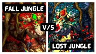 Temple Run 2🤘 Fall Jungle v/s Lost Jungle Lantern Festival Gameplay.