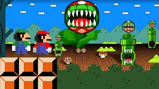 Cat Mario: What if Team Mario Jump turn to Monsters in Super Mario Bros ?