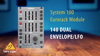 Behringer System 100 – 140 Dual Envelope and LFO Eurorack Module