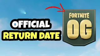 EXACTLY When OG Fortnite Is RETURNING In 2024! (CONFIRMED)