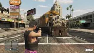 GTA 5 | Drivable Freight Train Mod - Xbox 360