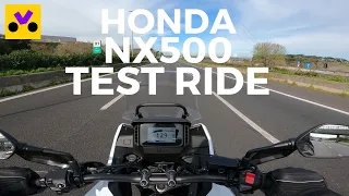 Honda NX500 | Test Ride Completo