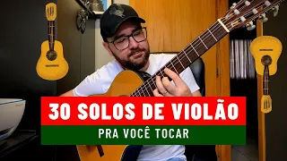 30 SOLOS DE VIOLÃO - MÚSICA SERTANEJA