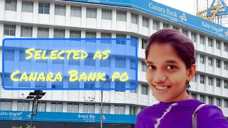 Selected as canara bank po | 90 marks in interview| #ibpspo #ibpsresult