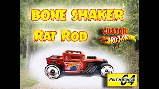 Hot wheels custom Bone shaker turning into rat rod