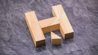 The Ingenious Half H Puzzle - Always one piece too much!