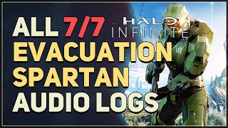 All 7 Evacuation Spartan Audio Logs Halo Infinite