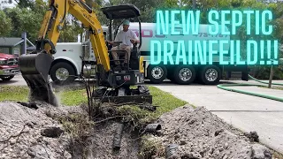 REPLACING SEPTIC DRAIN FIELD FROM THE 1970'S