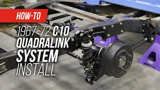 How To Install Detroit Speed’s 1967-1972 QUADRALink Rear Suspension System
