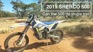 Sherco 500 - Can The 500 Do Single Trail?