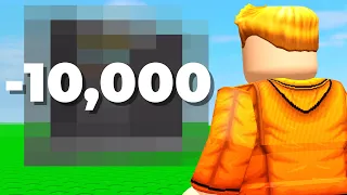 I spent 10,000 ROBUX on this..