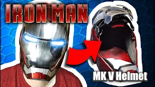 THE SICKEST Iron Man Helmet of All!!! - Autoking MK V Electronic Mask Review