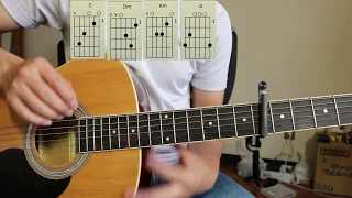 qhia kaus guitar -  yog muaj ib hnub /  guitar tutorial
