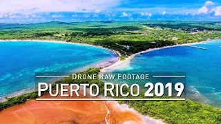 【4K】🇵🇷 Drone RAW Footage 🔥 PUERTO RICO 2019 🔥 Vieques 🔥 Fajardo 🔥 UltraHD Stock Video