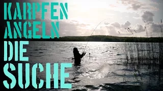 Karpfenangeln an großen Naturseen - Die Suche