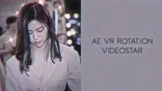 Ae vr rotation | videostar |  qr code