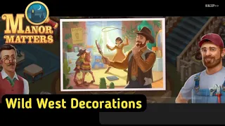 Manor Matters: Wild West Decorations Event