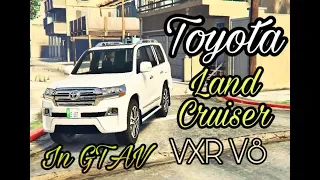 Toyota Land Cruiser VXR V8 Mod In GTAV Gameplay PC