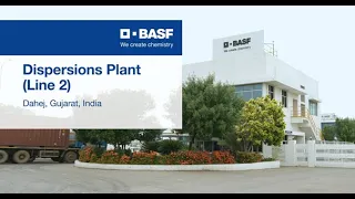 Visit the BASF Dahej Dispersions Plant Line 2