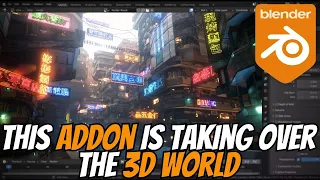 🔥12 Blender Addons That Can Take Over The 3D World💥