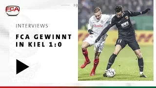 18/19 // Interviews // FCA schlägt Kiel und steht im Viertelfinale