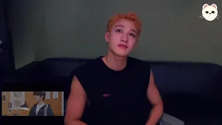 Bangchan reaction to Stray Kids "애 "  at Chan room