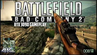 Bad Company 2 | RTX 3090 | Max Settings | Rush Gameplay | 4K