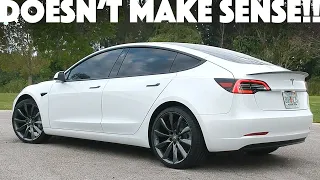 20" wheels range impact makes ZERO SENSE - 2021 Tesla Model 3 SR+