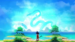 Goku and Shenron live wallpaper 4k