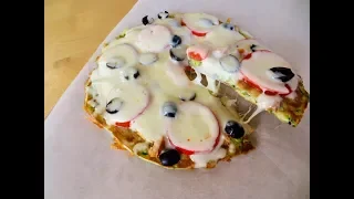 Сочная Пицца за 5 минут / Быстрый рецепт Пиццы На Сковороде