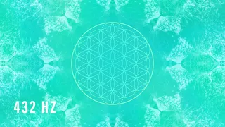 ❝ Miracle Tone of Nature ❞ 432 Hz Solfeggio Frequency with Meditative Kaleidoscope Visuals