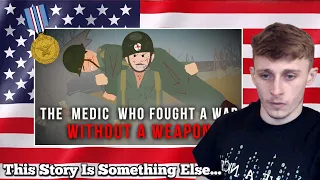 British Guy Reacts to The Medic Who fought a War without a Weapon