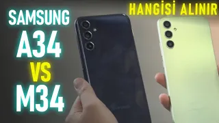 Samsung Galaxy A34 vs Galaxy M34 Karşılaştırma / Hangisi Alınır ?