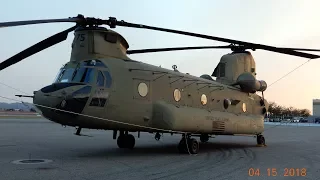 CH-47 Chinook Start-Up and Departure