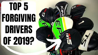 Top 5 Forgiving Drivers For Mid to High Handicaps of 2019?!