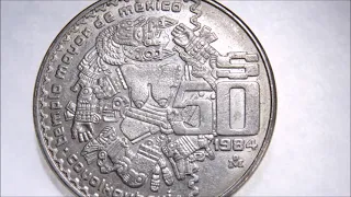 ¿Cuánto Vale 50 pesos 1984?